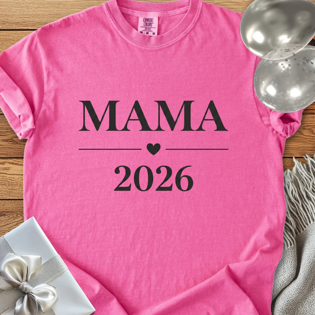 Mama 2026 - Premium New Baby T-Shirt