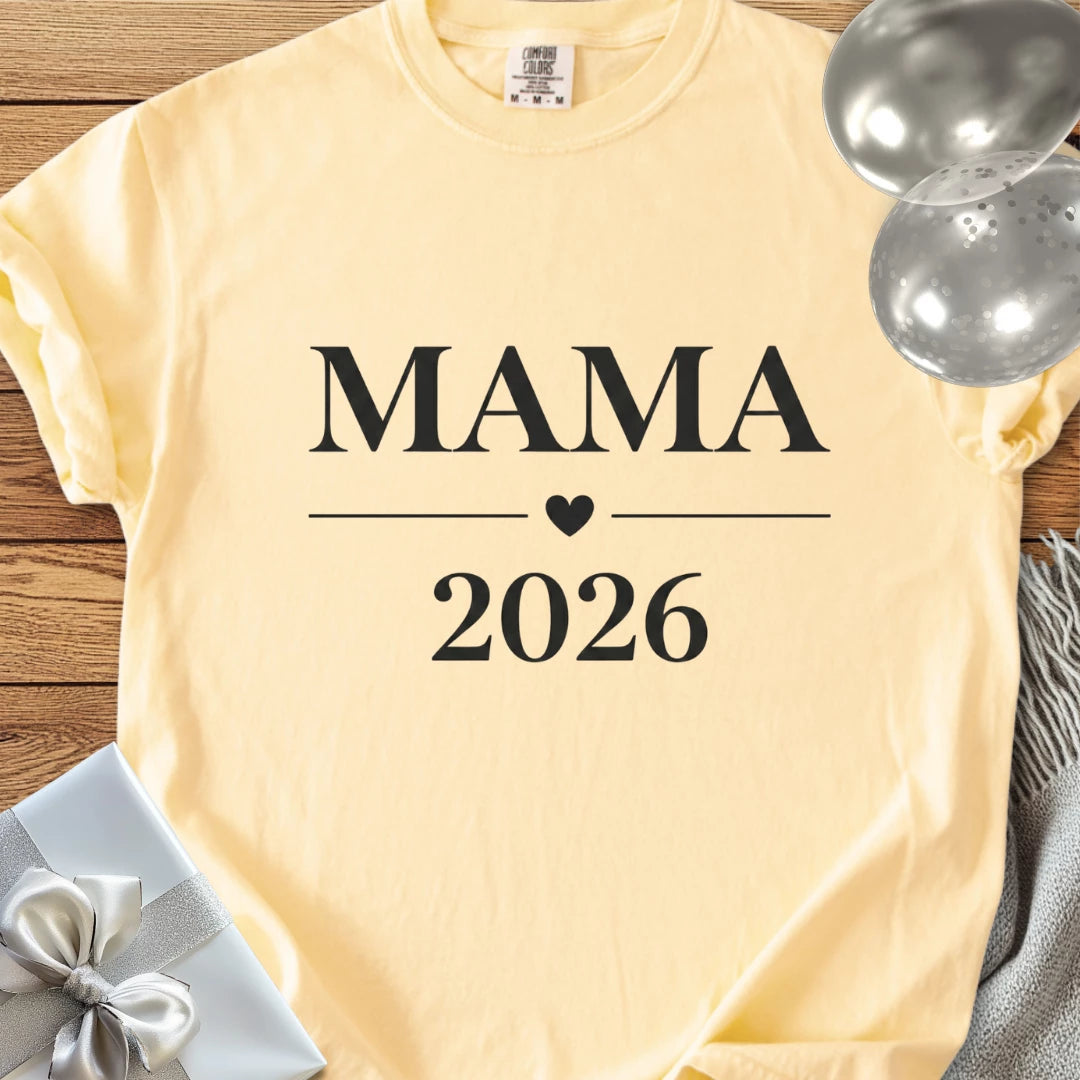 Mama 2026 - Premium New Baby T-Shirt