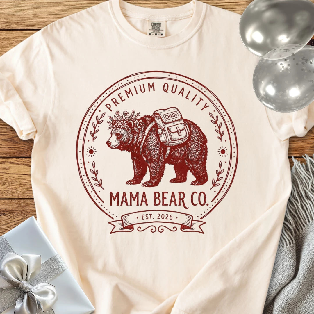 Mama Bear Co, Est 2026 - Premium T-Shirt