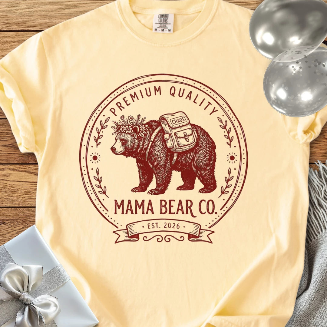 Mama Bear Co, Est 2026 - Premium T-Shirt
