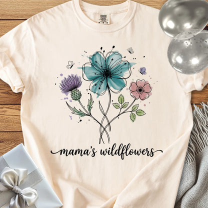 Mama's Wildflowers - Premium T-Shirt