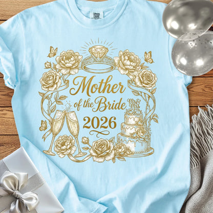 Mother of the Bride 2026 - Premium Wedding T-Shirt