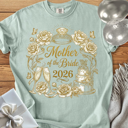 Mother of the Bride 2026 - Premium Wedding T-Shirt