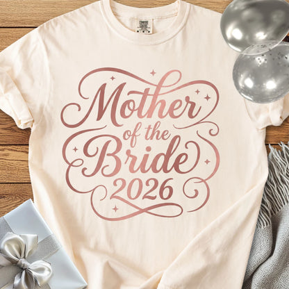 Mother of the Bride 2026 - Premium Wedding T-Shirt