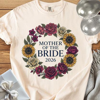 Mother of the Bride 2026 - Premium Wedding T-Shirt
