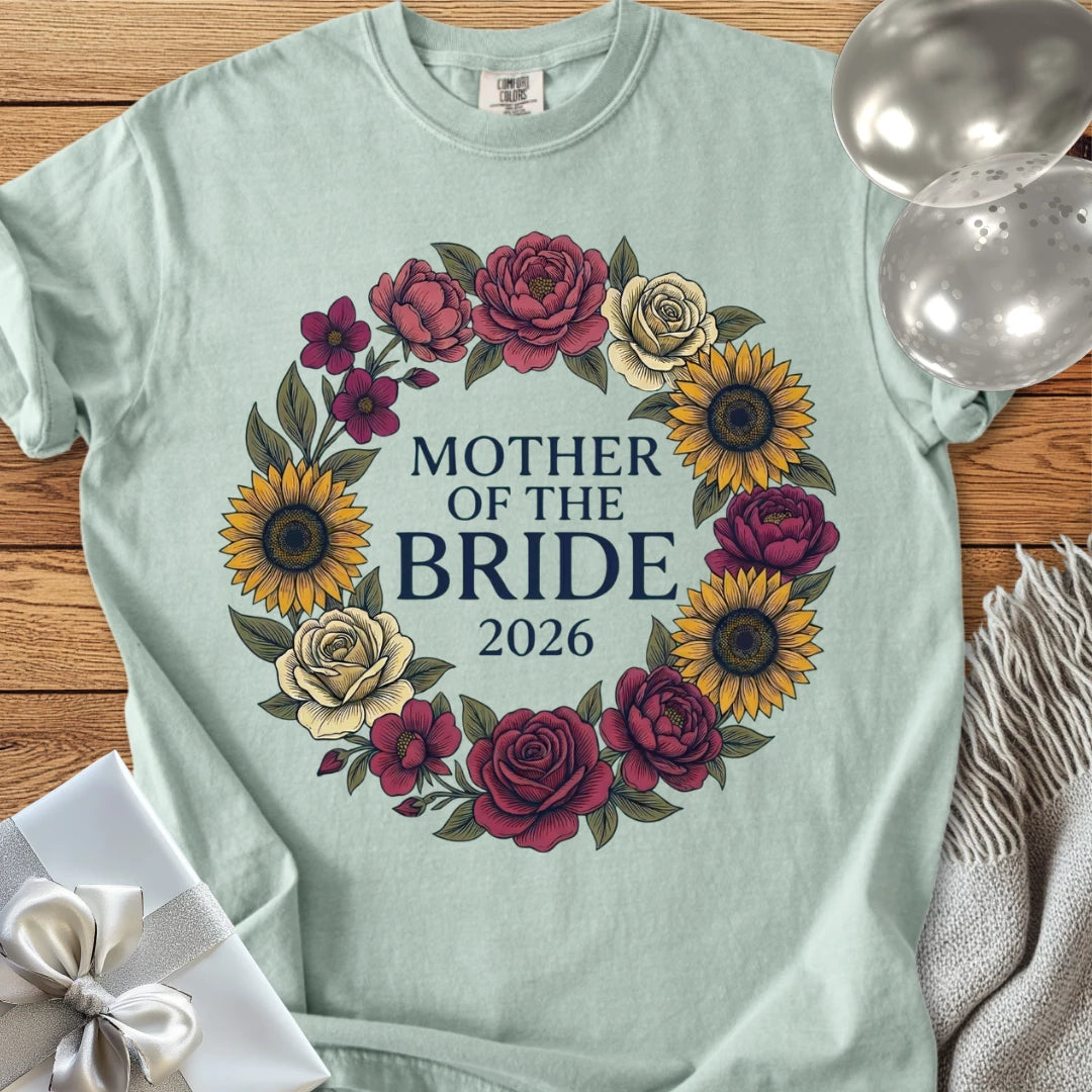 Mother of the Bride 2026 - Premium Wedding T-Shirt
