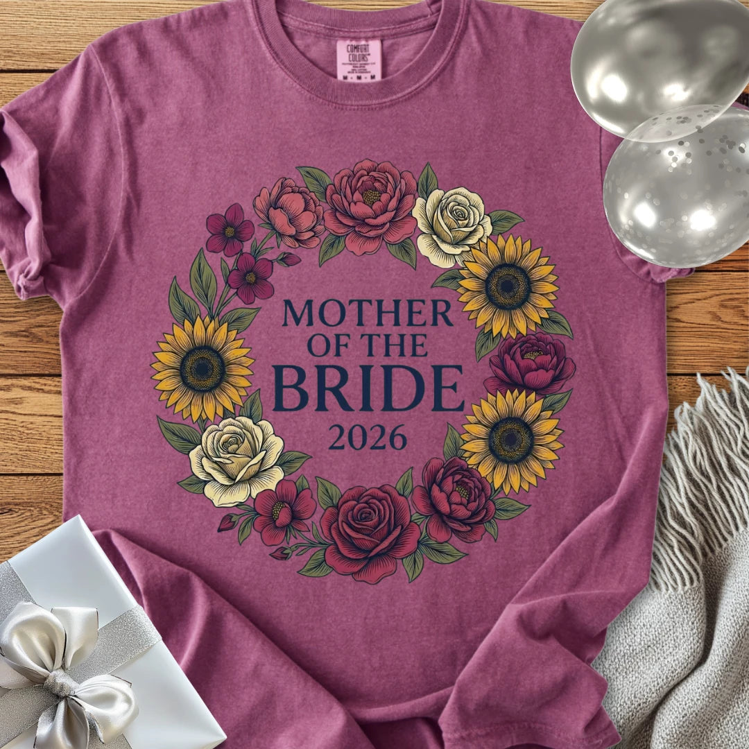 Mother of the Bride 2026 - Premium Wedding T-Shirt