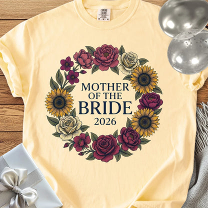Mother of the Bride 2026 - Premium Wedding T-Shirt