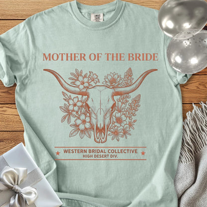 Mother of the Bride - Premium Western Style Wedding T-Shirt