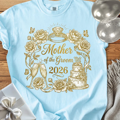 Mother of the Groom 2026 - Premium Wedding T-Shirt