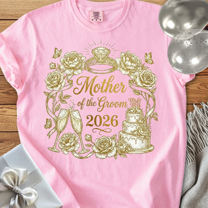 Mother of the Groom 2026 - Premium Wedding T-Shirt