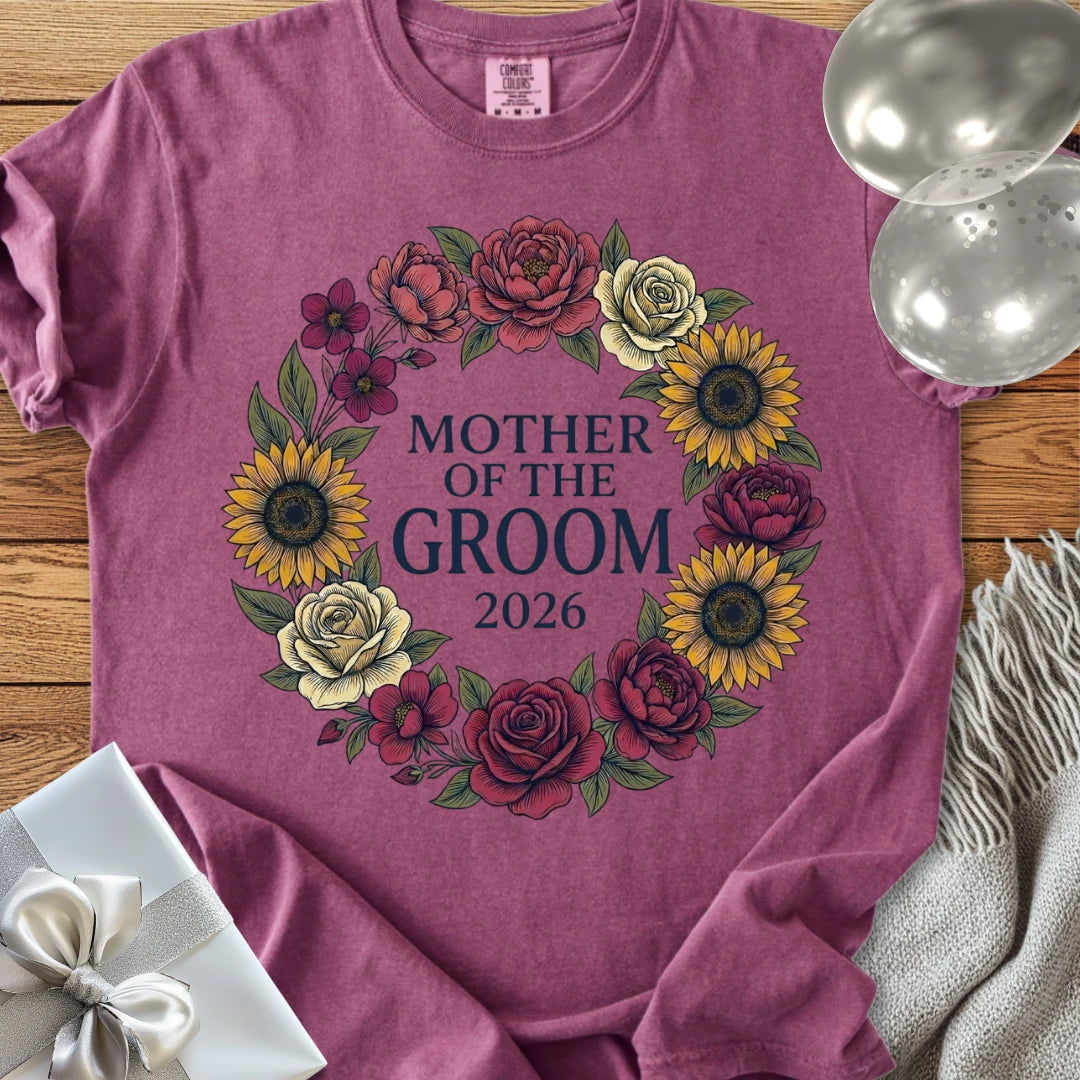 Mother of the Groom 2026 - Premium Wedding T-Shirt