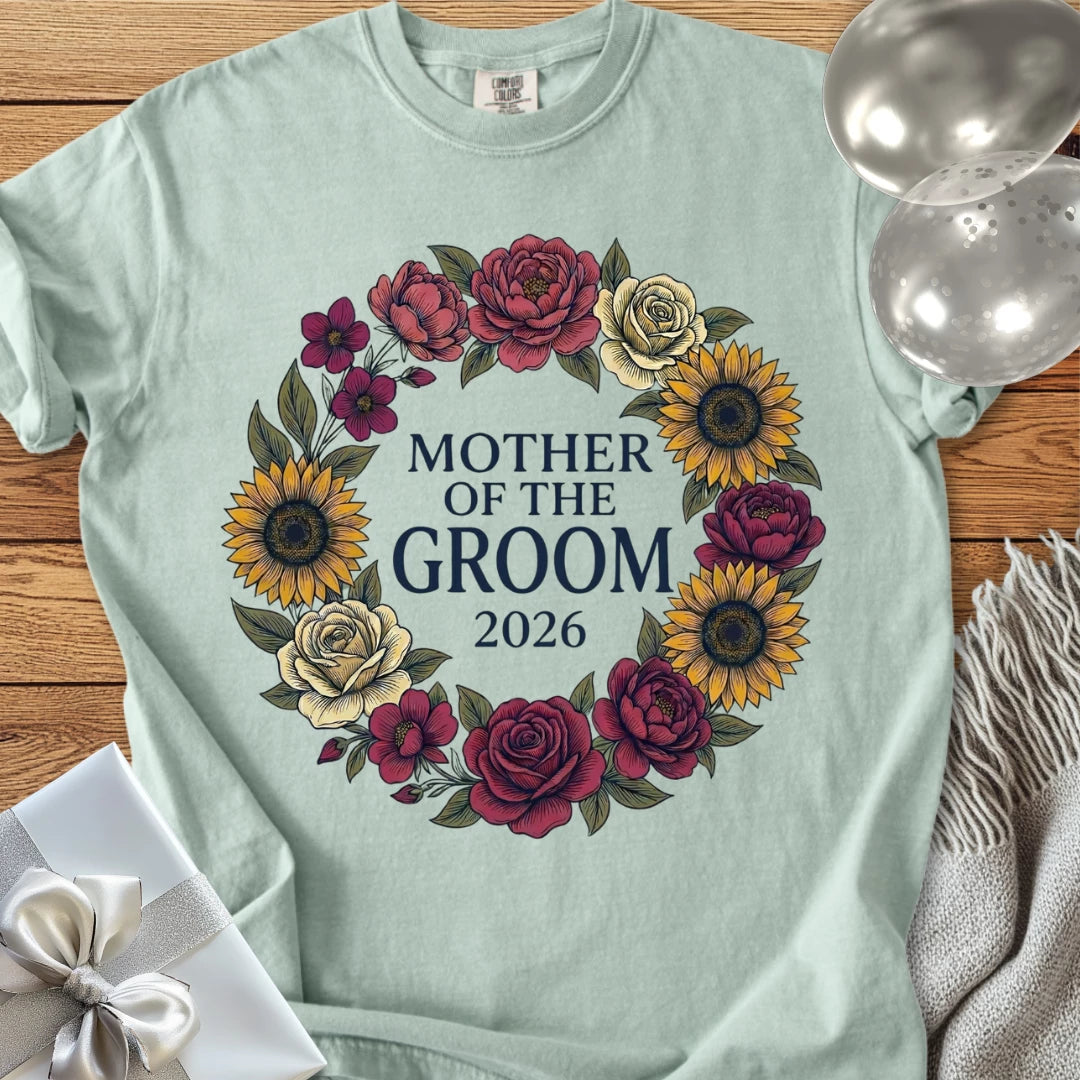 Mother of the Groom 2026 - Premium Wedding T-Shirt