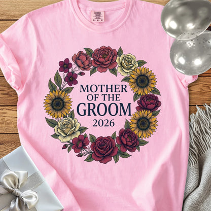 Mother of the Groom 2026 - Premium Wedding T-Shirt