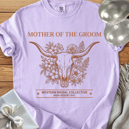 Mother of the Groom - Premium Western Style Wedding T-Shirt