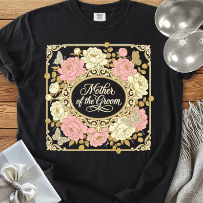 Mother of the Groom - Premium Peony Wedding T-Shirt