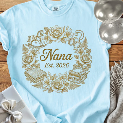 Nana, Est. 2026 - Premium New Baby T-Shirt