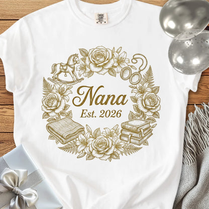 Nana, Est. 2026 - Premium New Baby T-Shirt
