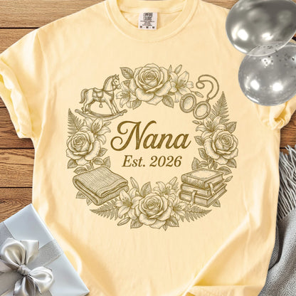 Nana, Est. 2026 - Premium New Baby T-Shirt