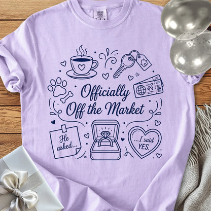 Officially Off the Market - Premium Engagement T-Shirt