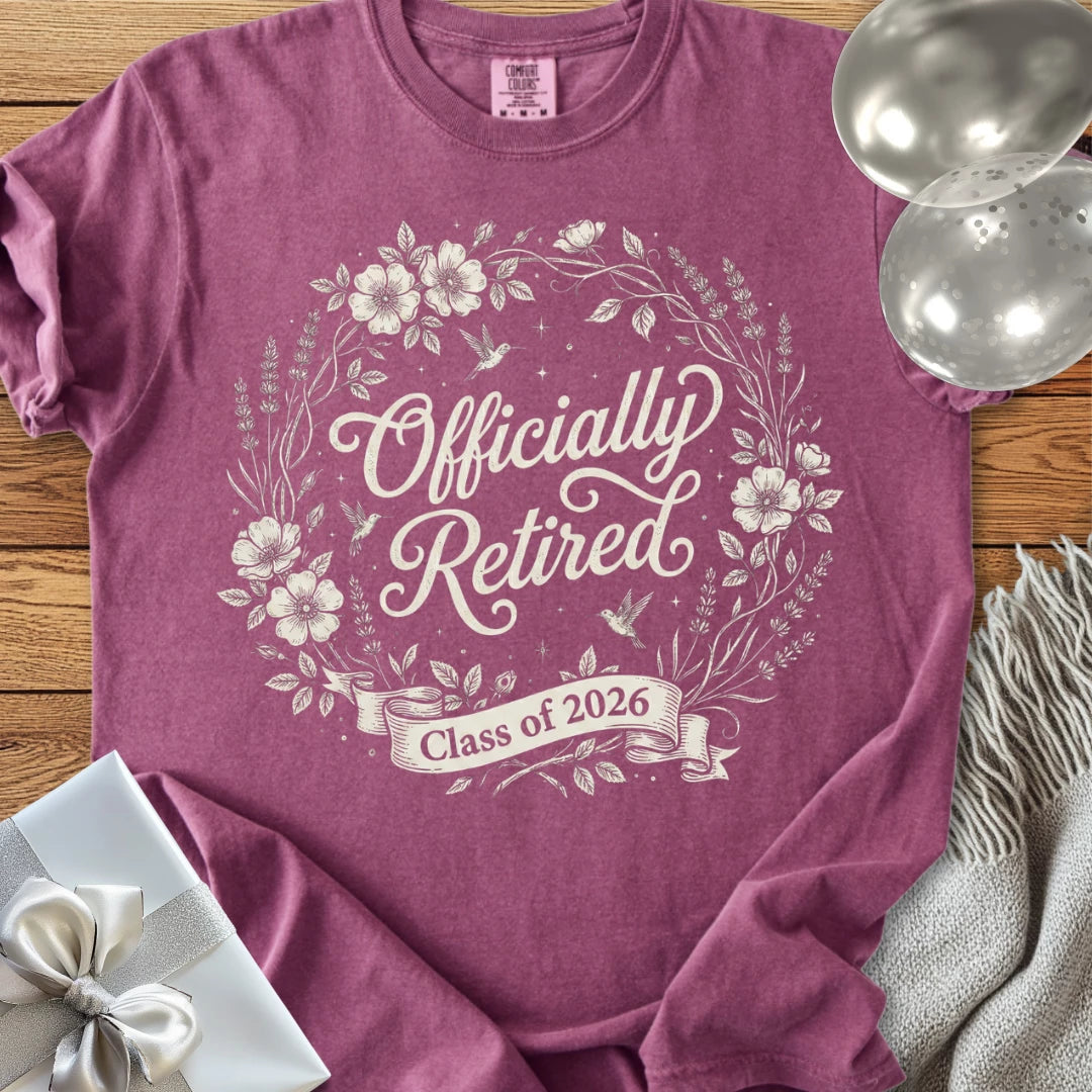 Officially Retired, Class of 2026 - Premium Retirement T-Shirt