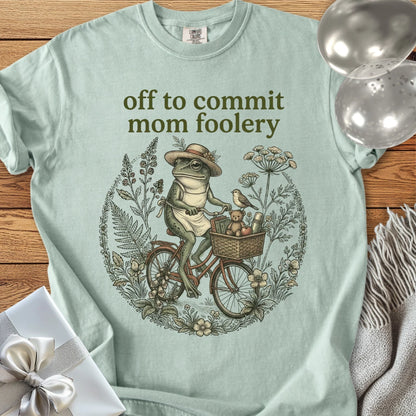 Off to Commit Mom Foolery -  Premium Parenting T-Shirt