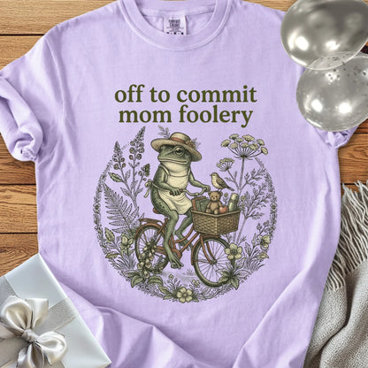 Off to Commit Mom Foolery -  Premium Parenting T-Shirt
