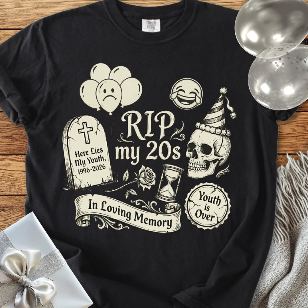 RIP My 20's - Premium 30th Birthday T-Shirt
