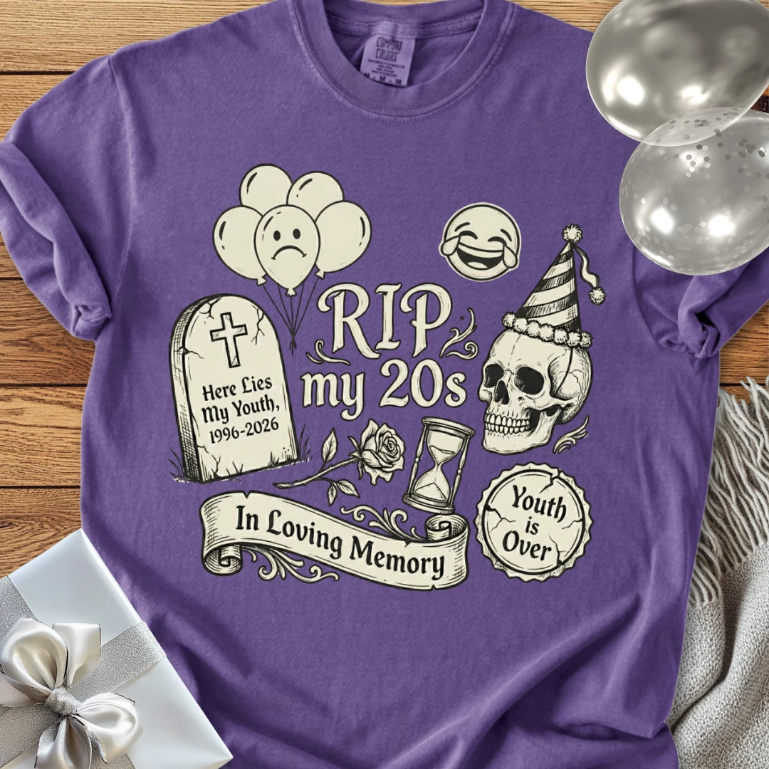 RIP My 20's - Premium 30th Birthday T-Shirt