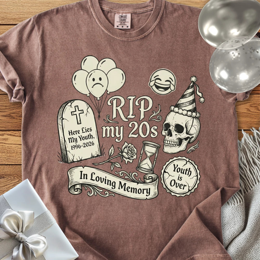 RIP My 20's - Premium 30th Birthday T-Shirt