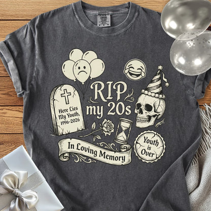 RIP My 20's - Premium 30th Birthday T-Shirt
