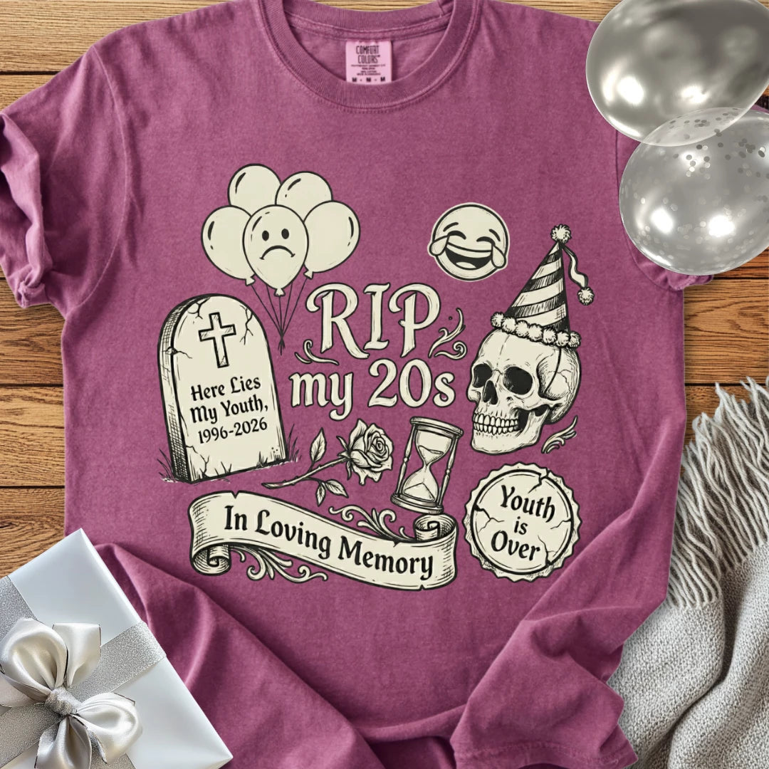 RIP My 20's - Premium 30th Birthday T-Shirt