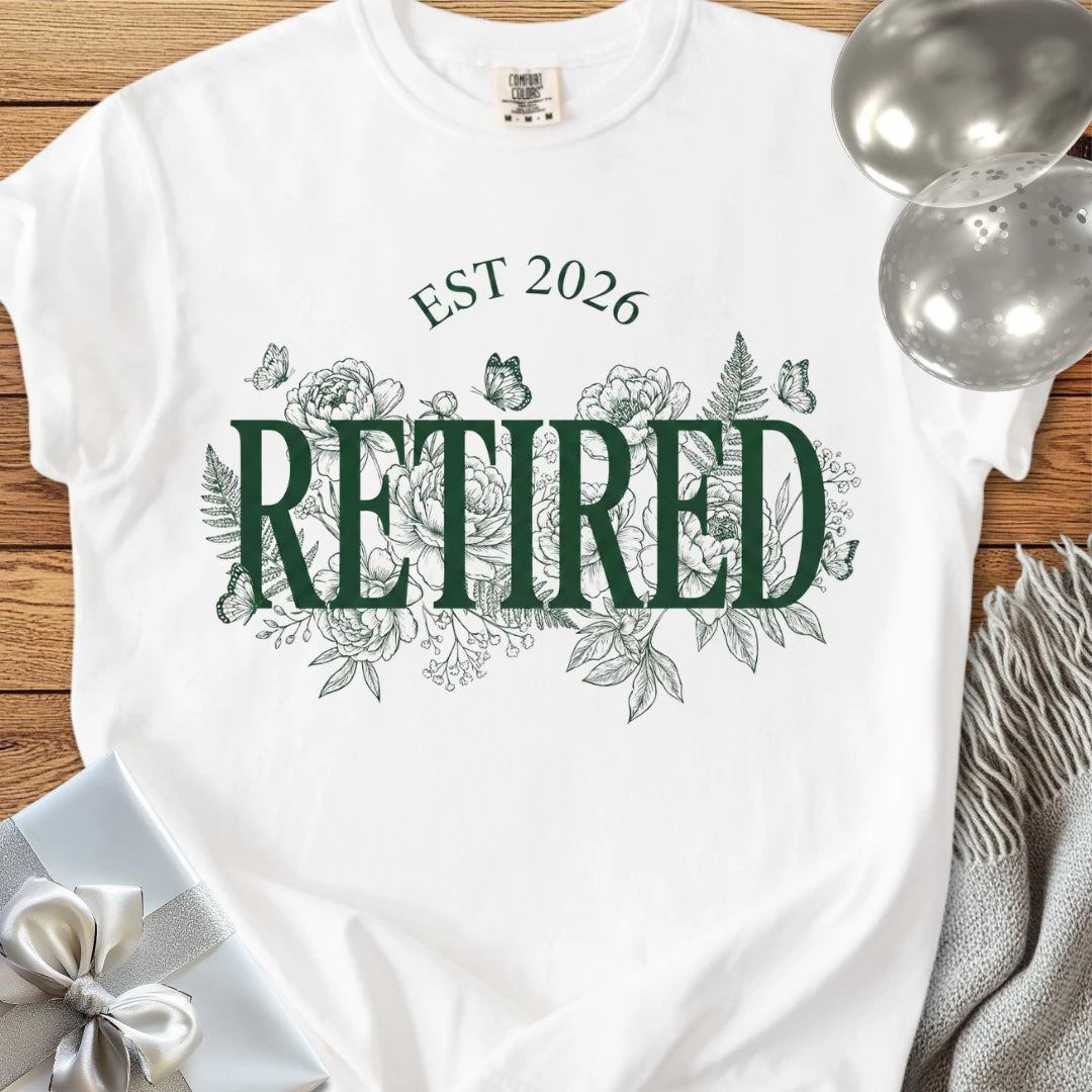 Retired, Est. 2026 - Premium Retirement T-Shirt