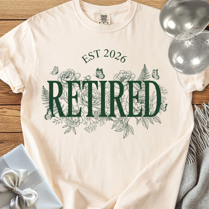 Retired, Est. 2026 - Premium Retirement T-Shirt