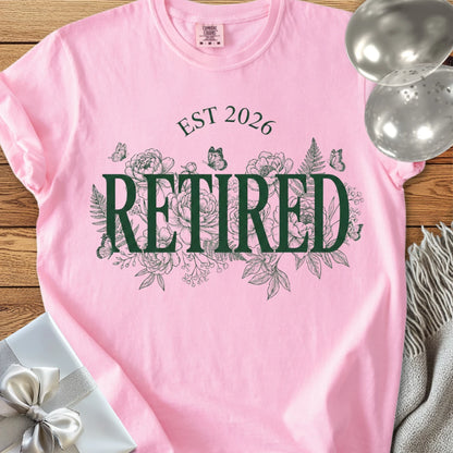 Retired, Est. 2026 - Premium Retirement T-Shirt