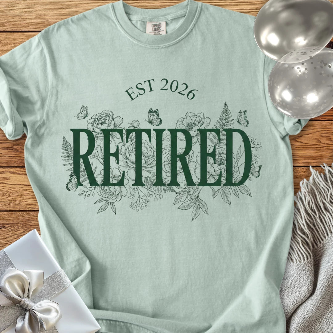 Retired, Est. 2026 - Premium Retirement T-Shirt