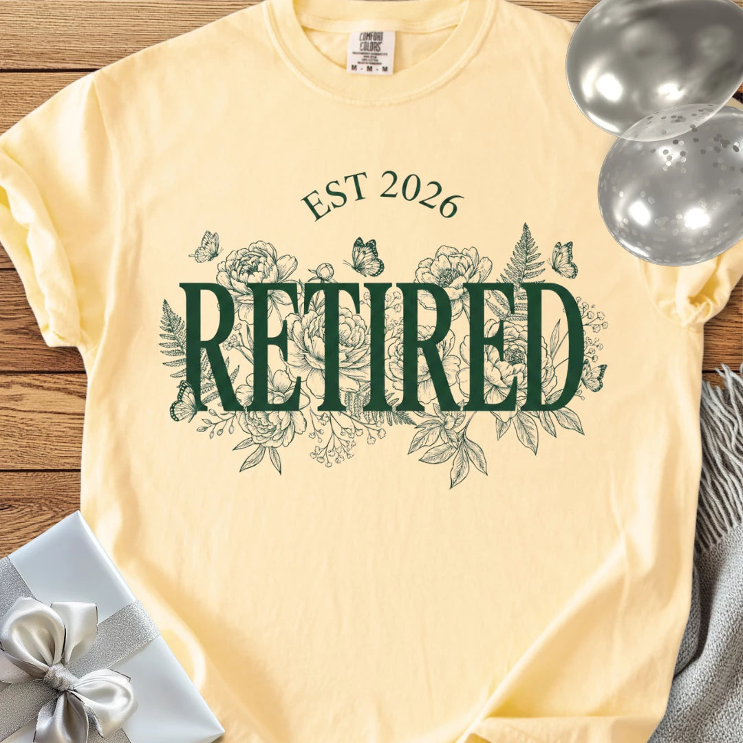 Retired, Est. 2026 - Premium Retirement T-Shirt