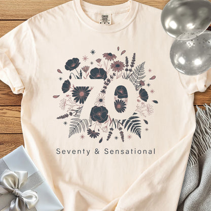 Seventy & Sensational - Premium 70th Birthday T-Shirt