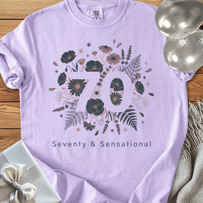 Seventy & Sensational - Premium 70th Birthday T-Shirt