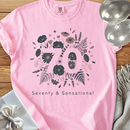 Seventy & Sensational - Premium 70th Birthday T-Shirt