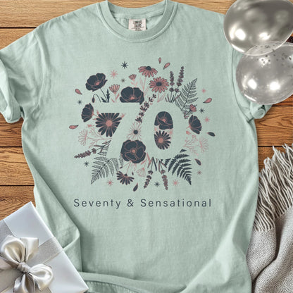 Seventy & Sensational - Premium 70th Birthday T-Shirt