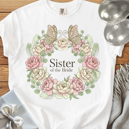Sister of the Bride - Premium Bridal Party T-Shirt