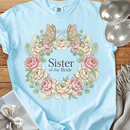 Sister of the Bride - Premium Bridal Party T-Shirt