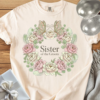Sister of the Groom - Premium Bridal Party T-Shirt