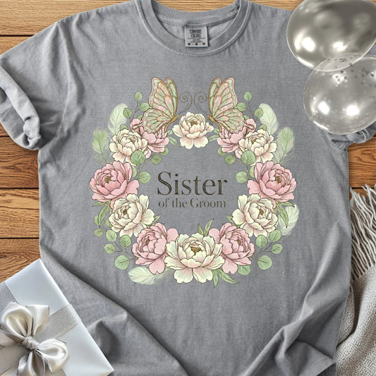 Sister of the Groom - Premium Bridal Party T-Shirt