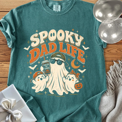 Spooky Dad Life - Premium Halloween Parenting T-Shirt