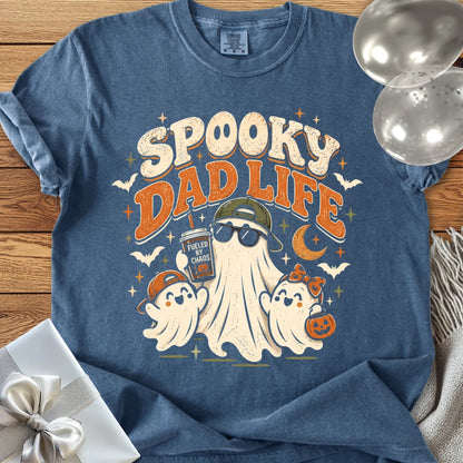 Spooky Dad Life - Premium Halloween Parenting T-Shirt