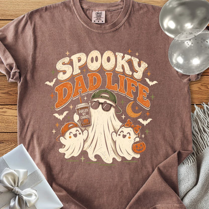 Spooky Dad Life - Premium Halloween Parenting T-Shirt