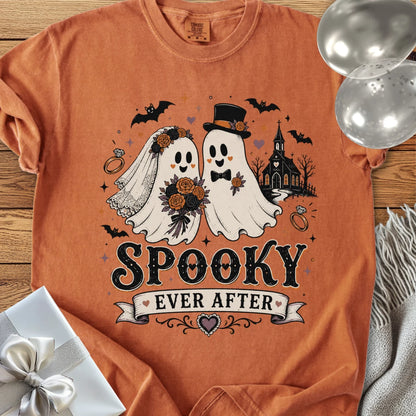 Spooky Ever After - Halloween Wedding T-Shirt