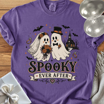 Spooky Ever After - Halloween Wedding T-Shirt